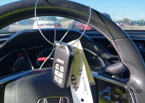 2018 Honda Civic Touring из США, поврежденный, VIN JHMFC1F93JX003978